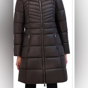 Kenneth Cole Mid Length Puffer Coat